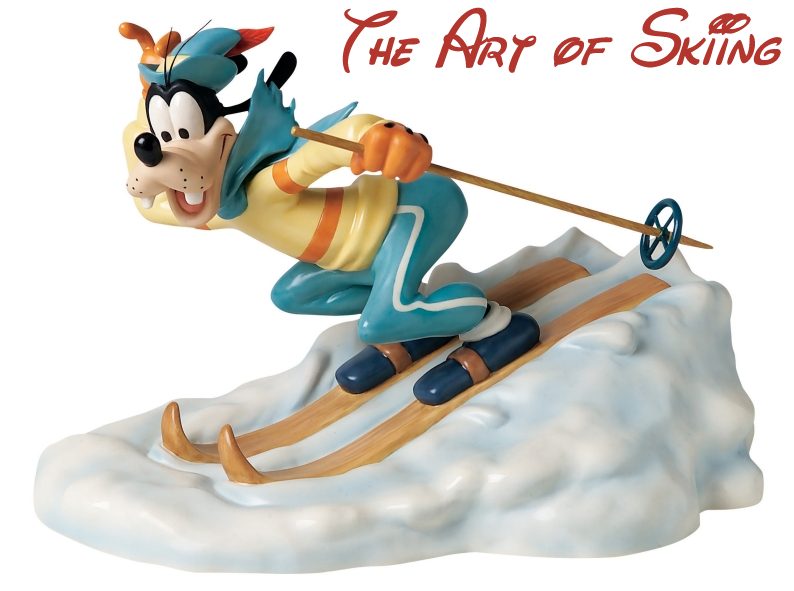 WDCC Goofy- The Art of Skiing